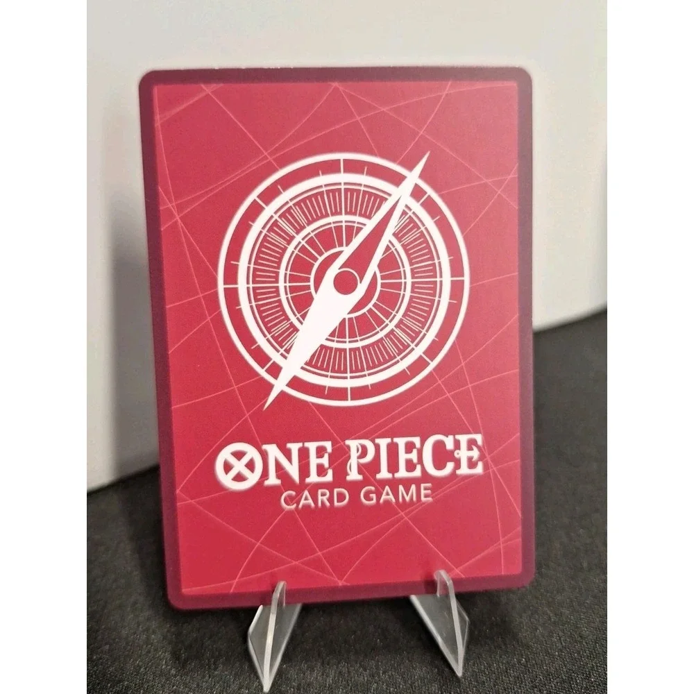 2022 One Piece Monkey D. Luffy PRE ERRATA  holo Foil ST01-001 Pre-errata RARE